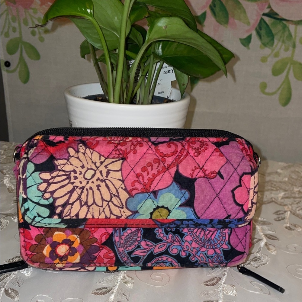 Vera Bradley Colorful Floral Women's Clutch
